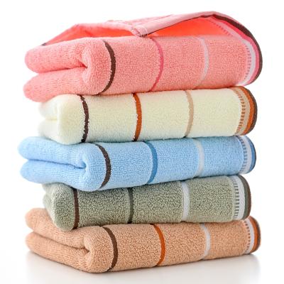 China Grupo de edad de los niños El algodón de bordado suave del rostro paño de lavado para la absorción de toallas del hogar en venta