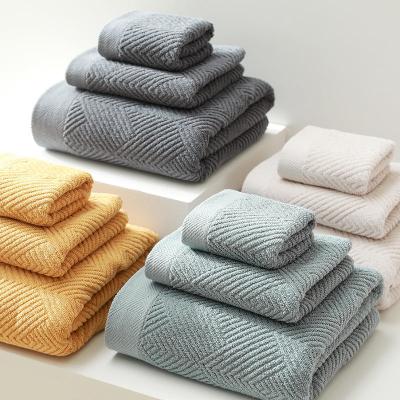 China Bath Towel Set 35*35cm 35*75cm 70*140cm Microfiber Towels for Home Hotel and Travel for sale