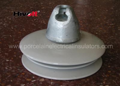 China Isolador de suspensão cinzento profissional da porcelana para as linhas elétricas 400kV à venda