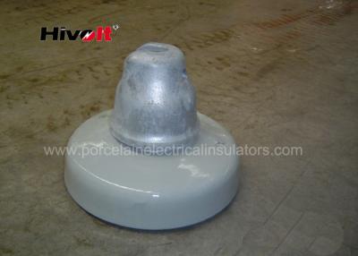 China 240KN Normal Type Porcelain Suspension Insulator Shock Resistance for sale