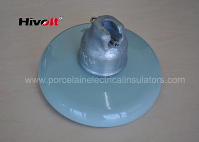 China Grey / Brown / White Suspension Type Insulators , Porcelain Disc Insulator With CE / SGS for sale