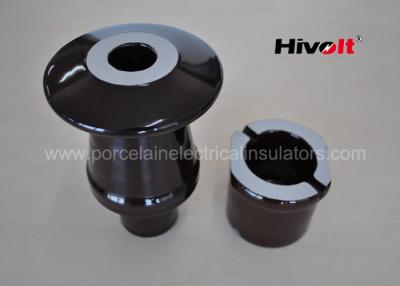 China Brown Color Transformer Bushing Insulator With DIN Standard 42539 for sale