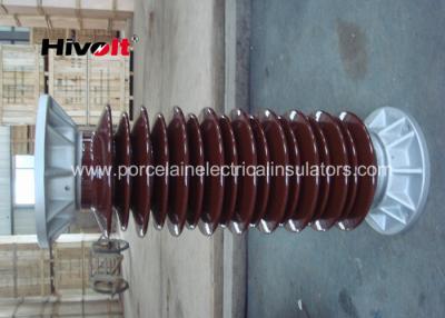 China 110KV Brown Color Hollow Core Insulators Excellent Mechanical Performance for sale