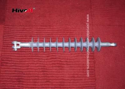 China CE / SGS Approved Polymer Suspension Insulators With Tongue / Clevis Metal Fittings for sale