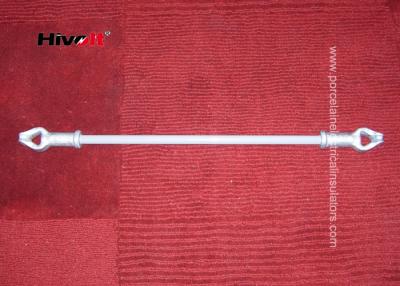 China Electrical Composite Long Rod Insulator / Fiberglass Guy Strain Insulator HFS-35/70 for sale