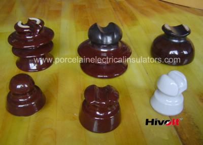 China 11kV And Below Porcelain Pin Type Insulators With Porcelain Thread for sale