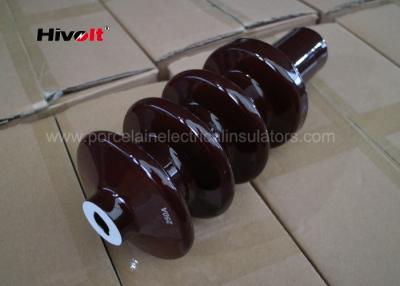 China IEC standard HV bushing insulator for transformers, 11KV color brown for sale