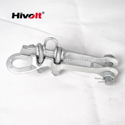 China Anti Corrosion Transmission Line Hardware Aluminum Clamp N/A Mechanical Strength for sale