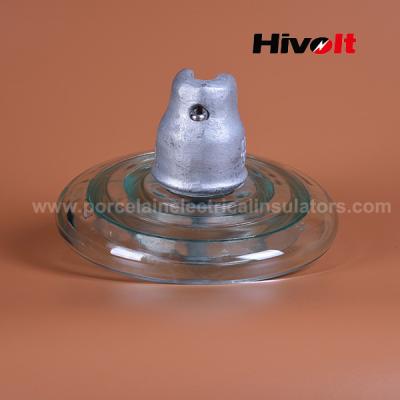 China 100kn Toughened Glass Insulator For 110kv Transmission Lines for sale