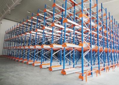 China Warehouse Radio Shuttle Pallet Racking System Heavy Duty 1.5T for sale