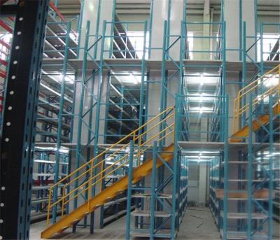 China Rackgestützte Lagerung Mezzanine-Plattformen 1000 kg für Industrie zu verkaufen