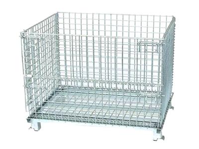 China Collapsible Steel Wire Mesh Cages Metal Security Cages for sale