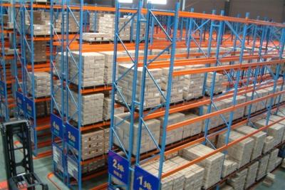 China Galvanized Selective Pallet Racking And Shelving Depth 500-2400mm for sale