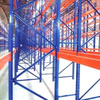 Quality Q355B Steel Selective Pallet Racking Shelving Storage System Heavy Duty For Cold Room for sale