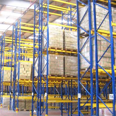 China Heavy Duty Warehouse Steel Selective Pallet Racking Customized 2.5T 2700mm for sale