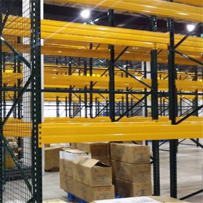 China 1000KG Heavy Duty Selective Pallet Racking Shelving Mold Storage Yellow Blue for sale