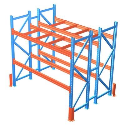 China ISO Approved Mutitier Selective Pallet Racking Storage Warehouse RAL Color 2T for sale