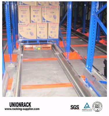 China Industrial Radio Shuttle Racking System Warehouse Storage 4500KG for sale