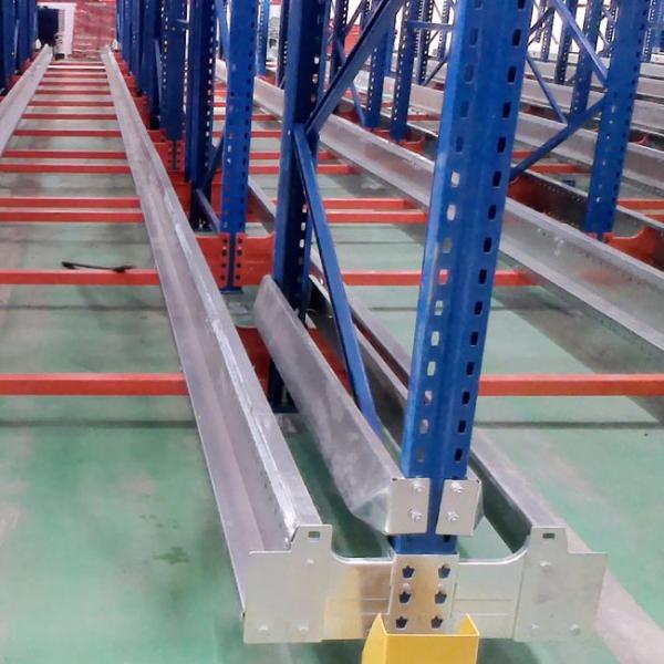 Quality OEM Industrial Pallet Shuttle Rack For Warehouse FIFO Steel 75 Pitch for sale