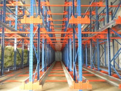 China Automatic Storage Radio Shuttle Racking Inventory Racks Ral Color for sale