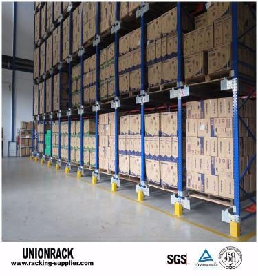 China High Density Pallet Shuttle Racking System Warehouse Rack And Shelf 2T for sale