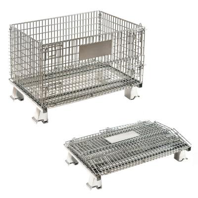 China Anti Rust Galvanized Wire Mesh Cages For Garbage Security for sale