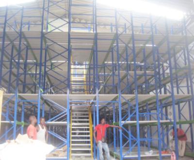 China Industrial Longspan Mezzanine Storage System Floor Racking Metal for sale