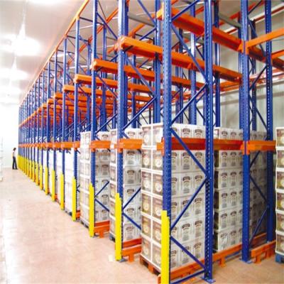 China 500mm Drive In Pallet Racking Industrial Shelving Cold Storage for sale
