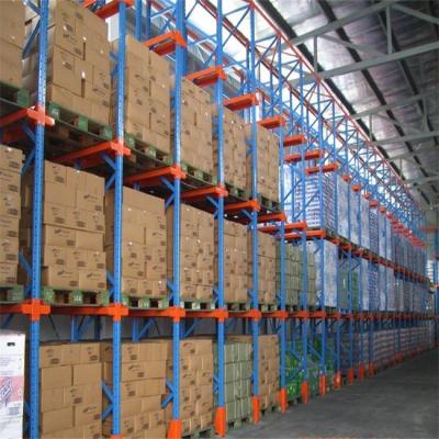 China RAL Color Drive In Drive Through Racking Industrial Warehouse 1500mm for sale