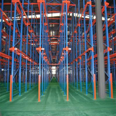 China Industrial Drive In Pallet Racking System Forklift For Warehouse Storage for sale
