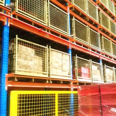 China Heavy Duty Warehouse Shelving Racks VNA Industrial Storage Double Deep Pallet for sale