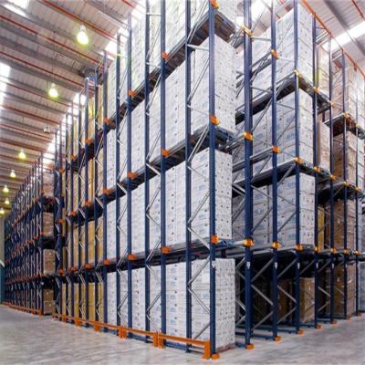 China OEM Steel Drive In Pallet Racking Storage System Warehouse for sale