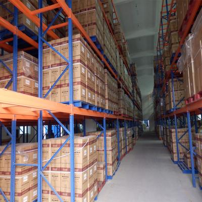China Industrial Pallet Racking Shelving Heavy Duty OEM for sale