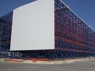 China Self Support ASRS Building Pallet Racking Clad Warehouse System for sale
