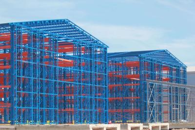 China Automated Pallet Rack Supported Building ASRS System Warehouse Storage for sale
