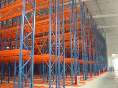 China Very Narrow Aisle VNA Pallet Racking System Logistics Warehouse for sale
