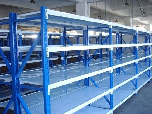 Quality Commercial Warehouse Shelving Racks Pallet Storage Medium Duty Metal for sale