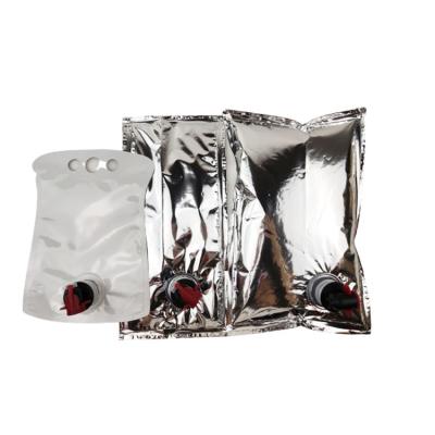 China 10 Liter Aluminum Foil Liquid Bib Bag In Box With Spout Milk Use for sale