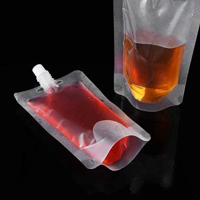 China 150ml se levantan el bolso líquido k del canalón inodoro para la bebida en venta