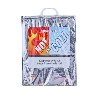 China Traveling Large Food Delivery Bags , 54*41cm Hot Cold Cooler Bag for sale