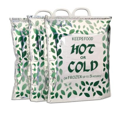中国 プラスチック使い捨て可能な4hours熱く冷たい絶縁された袋は使用ピクニックする 販売のため