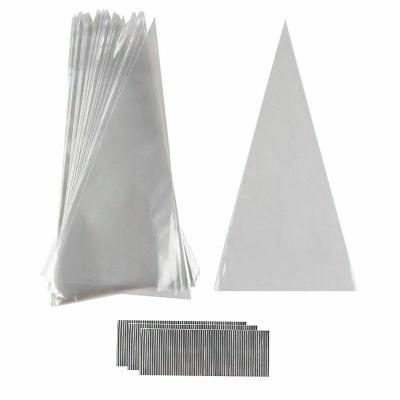 China Anti Burst 12 Inch Disposable Plastic Piping Bag 40mic Thickness for sale