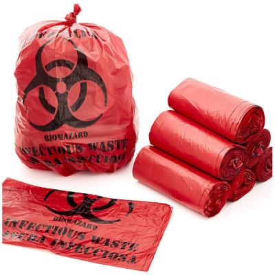 Chine Hôpital OPP/disposition de sac de déchets Biohazard de PE pour infectieux à vendre