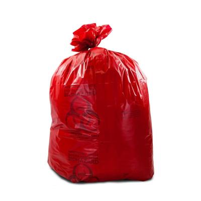 Chine 20-30 les sacs d'élimination des déchets de Biohazard de gallon, les déchets 3.2mil peuvent des revêtements à vendre