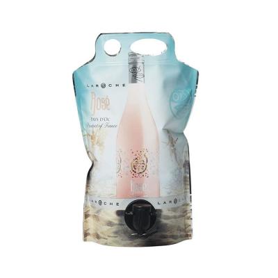 China Custom Aseptic 5L Wine Dispenser k Paper Bag With Valve for sale