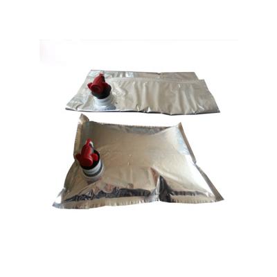 China 1L-220L Aluminized Disposable Beverage Bib Bag In Box For Wine Air Locked for sale