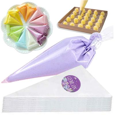 China All Size Tips Cake Cream Bag , 16X30cm 77grams Bakery Piping Bags for sale