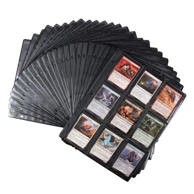 China Book Binder Trading Card Collector , 9 Pocket Card Sleeves for sale