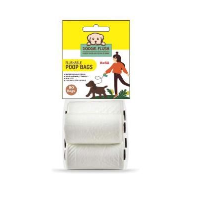 China Compostable PVA Water Soluble Bag ISO9001 Poo Bags On A Roll for sale