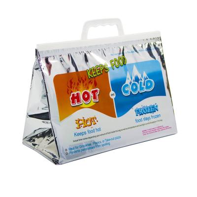 China Food Delivery Hot Cold Insulated Bags Aluminum Foil EPE PE ASP for sale